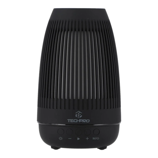 ลำโพงบลูทูธ TECHPRO Atmosphere LED light Black