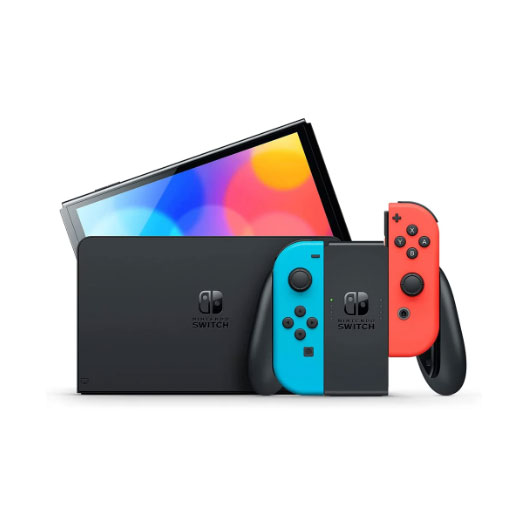 เครื่องเล่นเกม Nintendo Switch-H Oled Console Neon Red/Blue